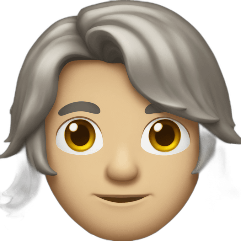 bon Jovi with long hair emoji