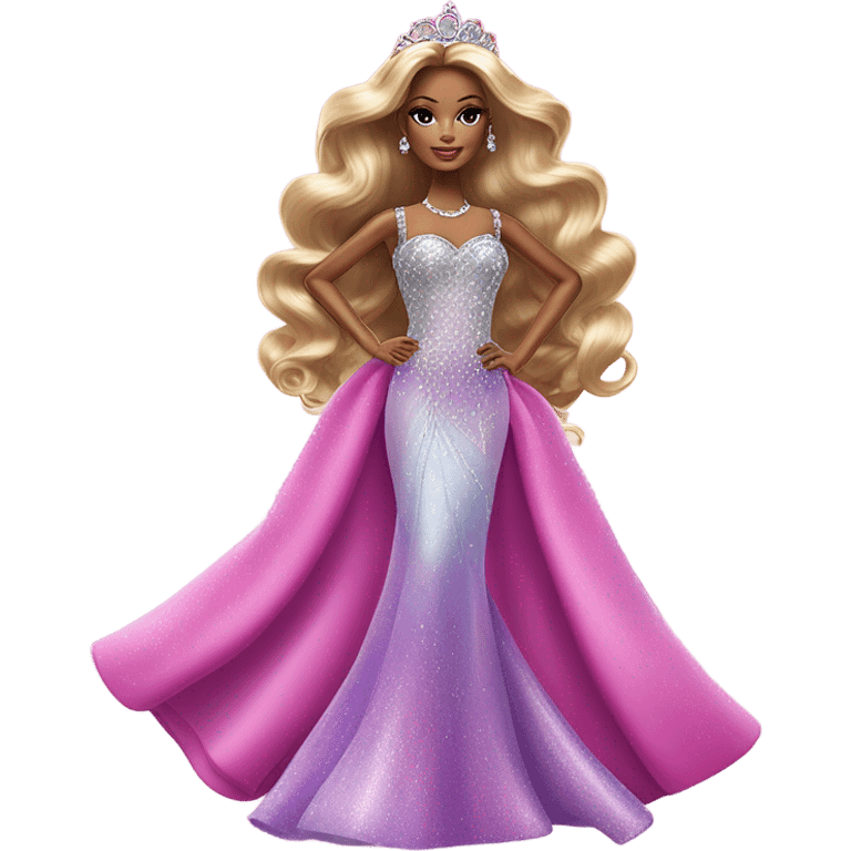 Barbie princess  emoji