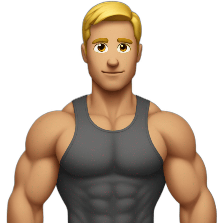 muscular shoulder emoji