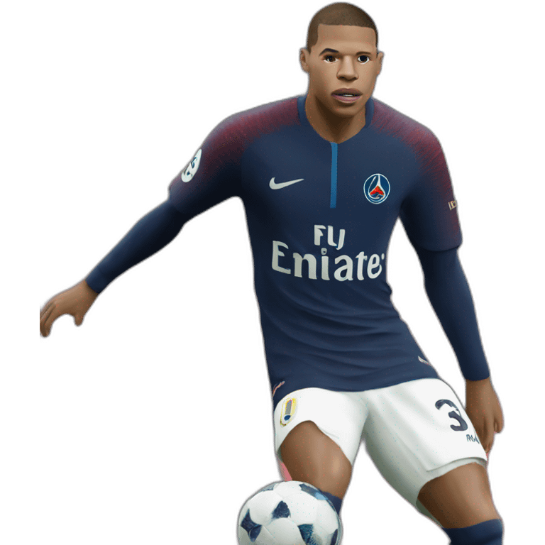 Mbappé gros emoji