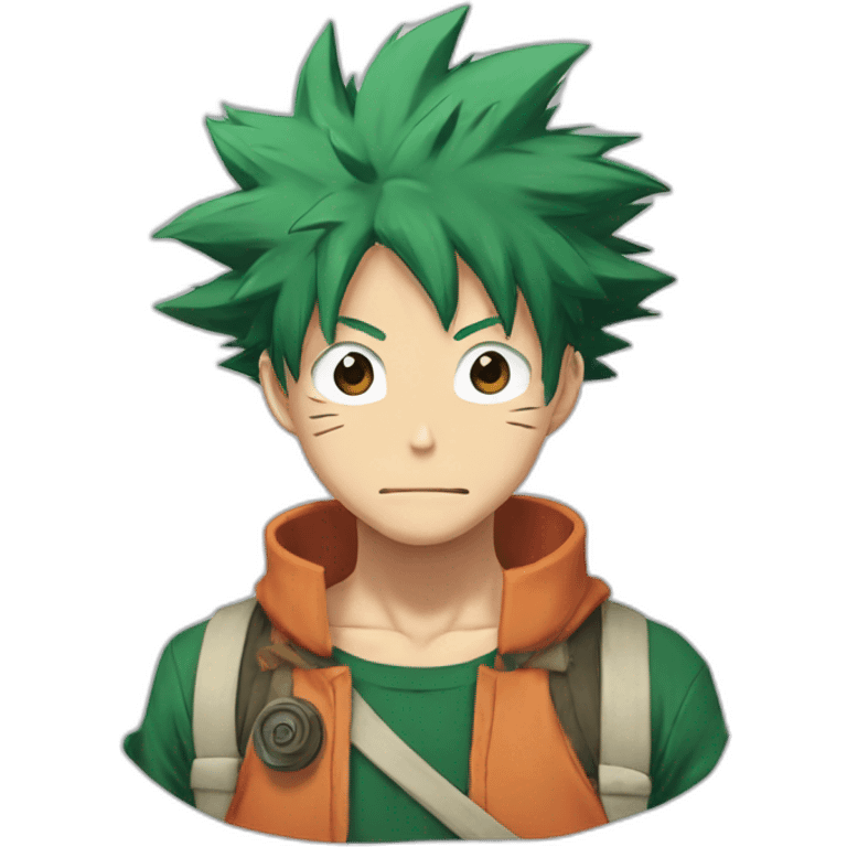 deku-Luffy-Naruto callin emoji