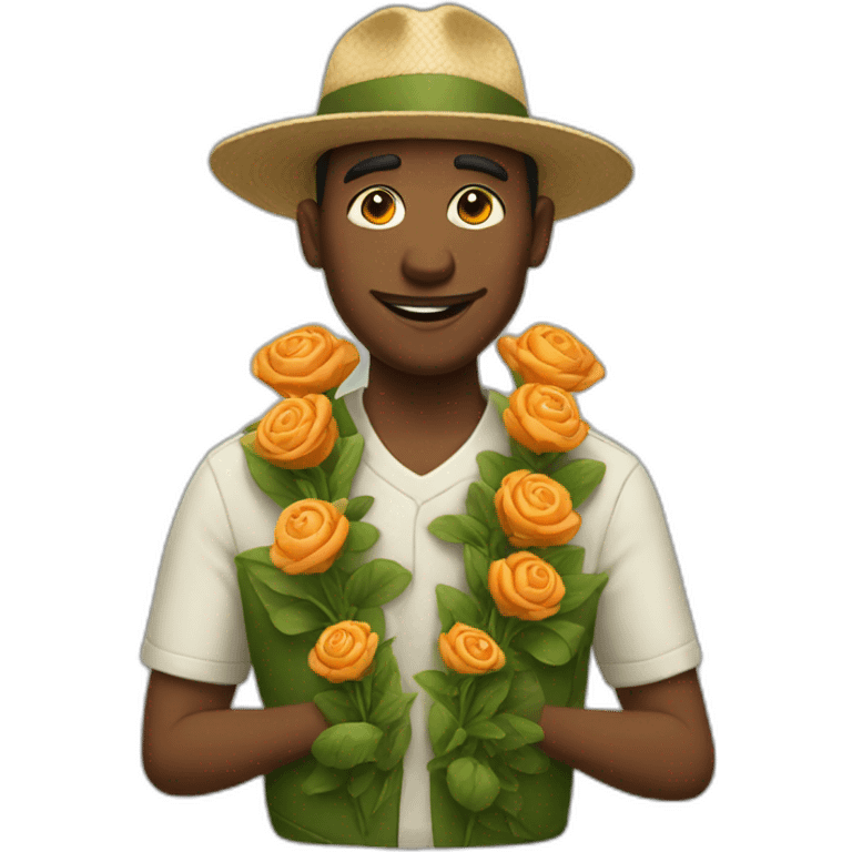 flower man emoji