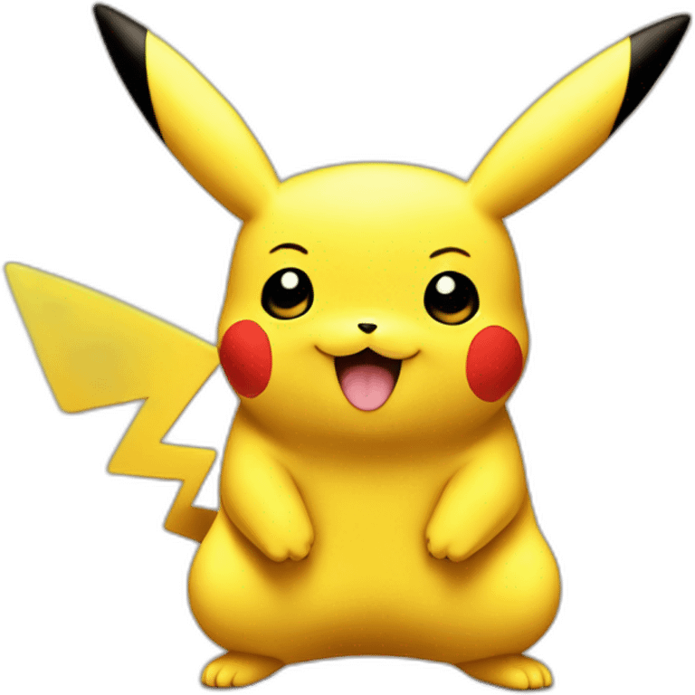 Pikachu kawai emoji