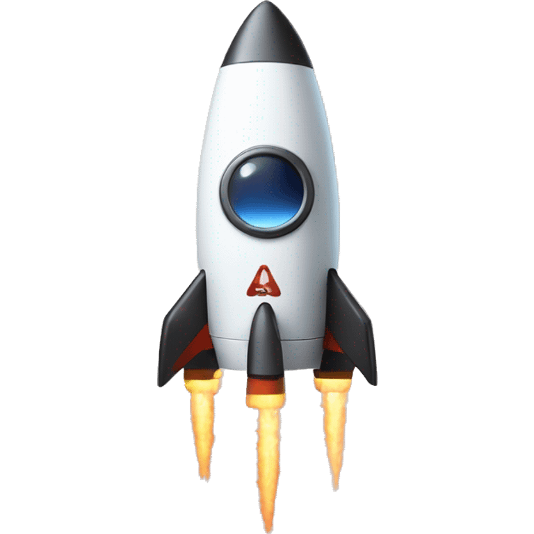 rocket with I/O label and a nerd flying iot emoji