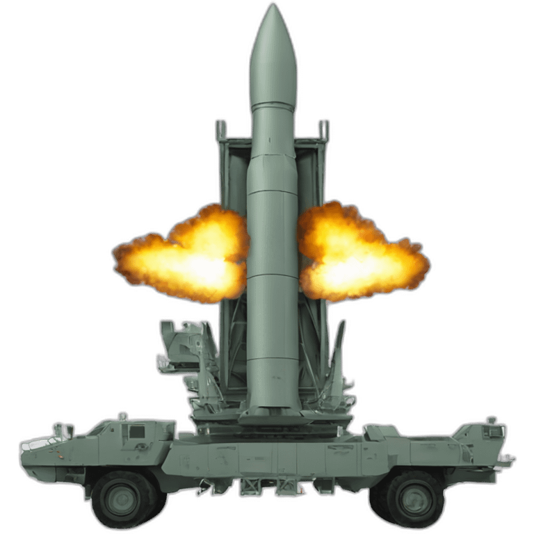 A-120 multiple missile launcher pad emoji