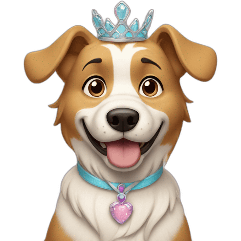 Disney-dog-princess emoji