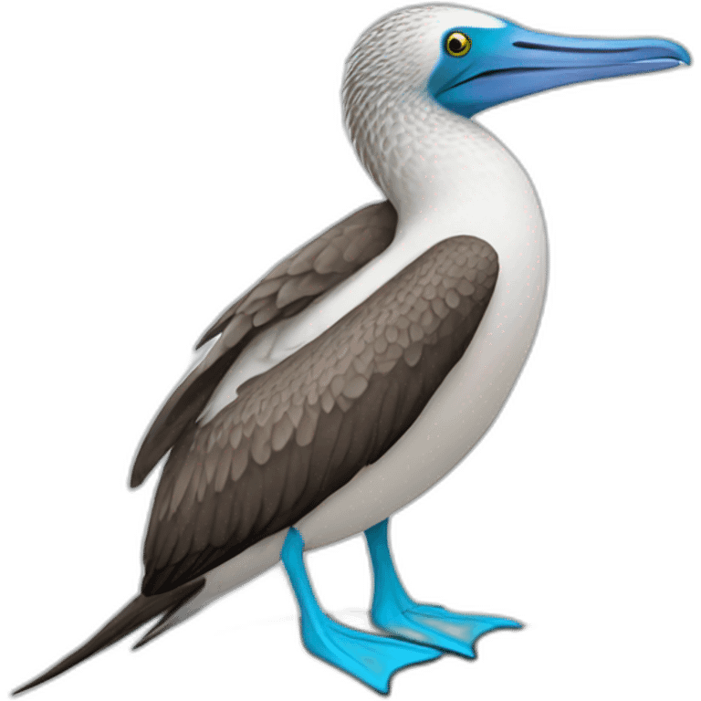 blue footed boobie emoji