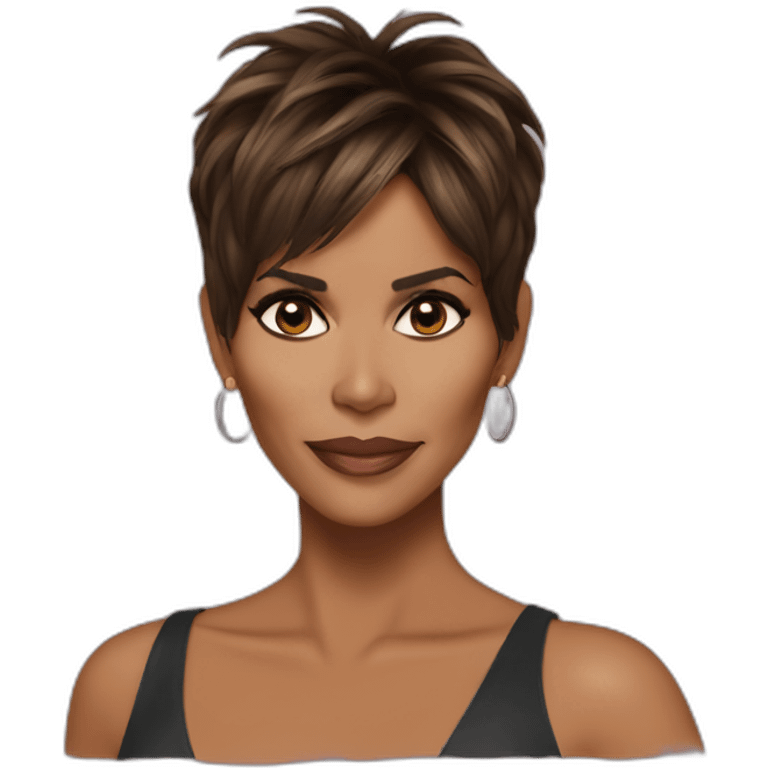 Halle berry after dark emoji