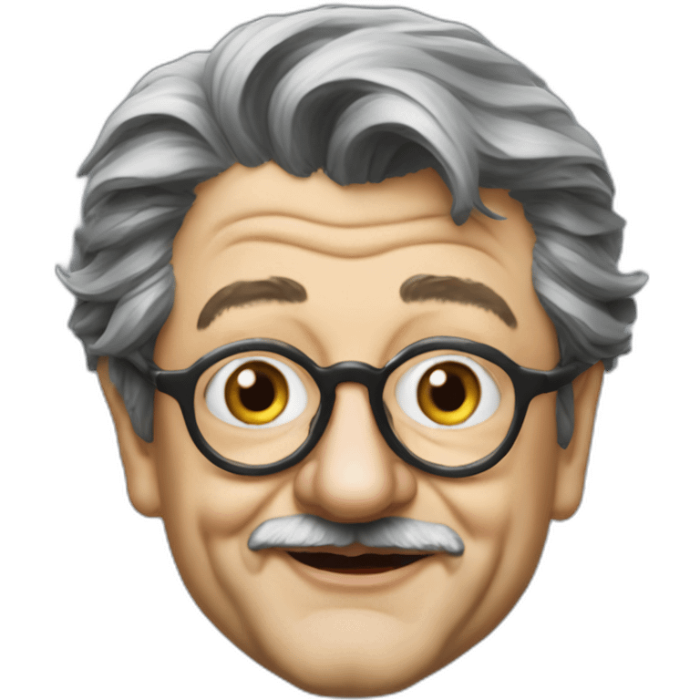 Jean luc mélanchon clown emoji