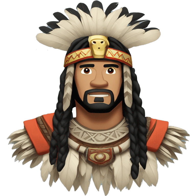 Roman Reigns tribal chief  emoji