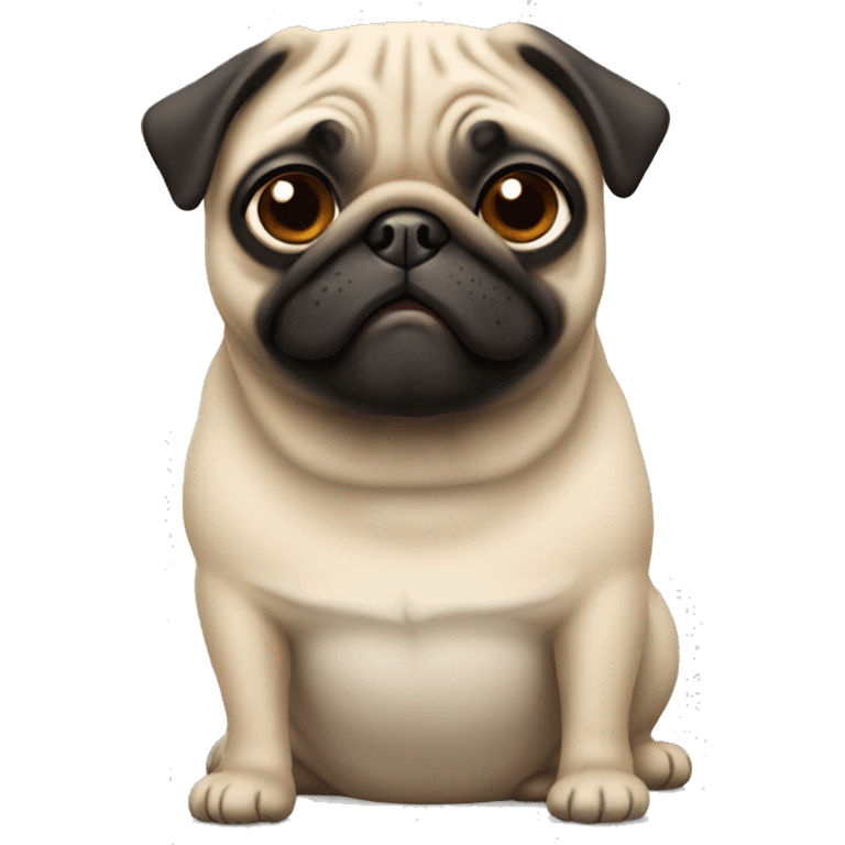 Pug emoji