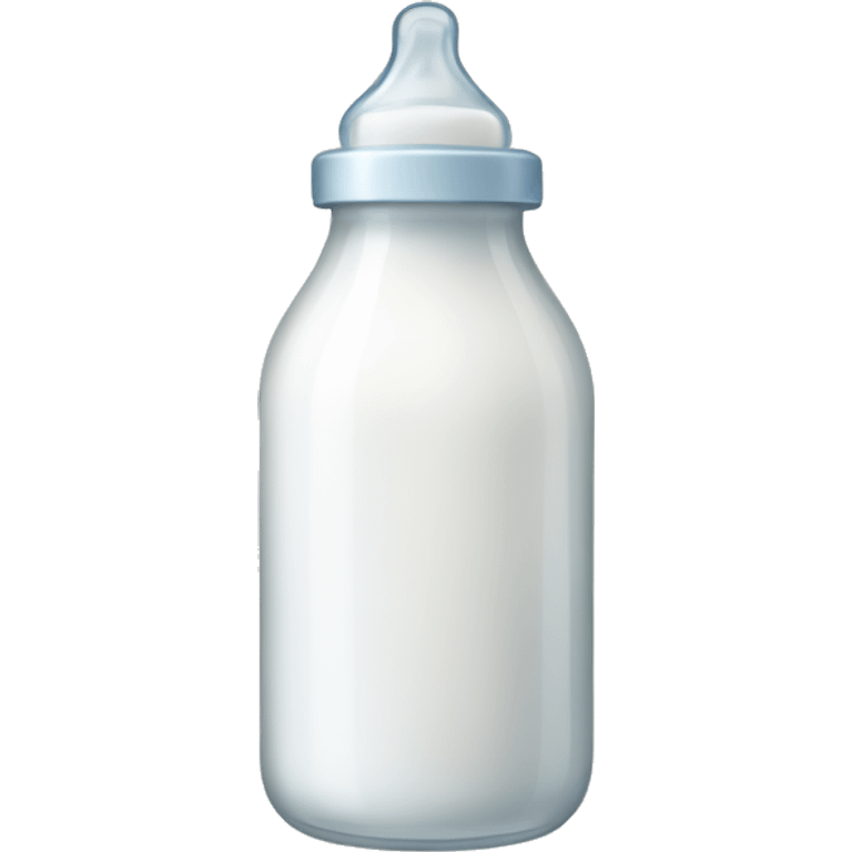 Baby’s bottle filled with milk emoji