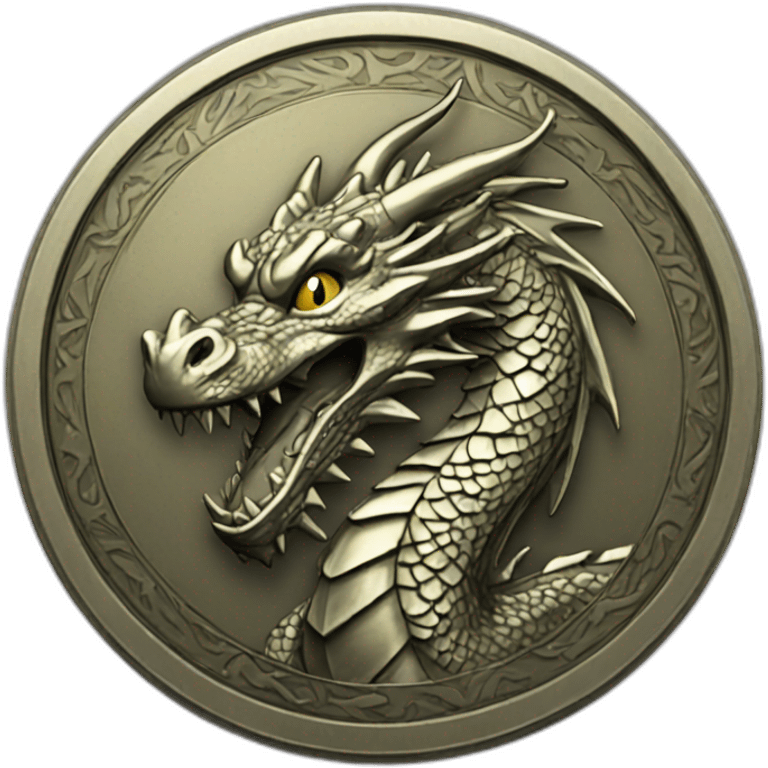 Dragon coin emoji