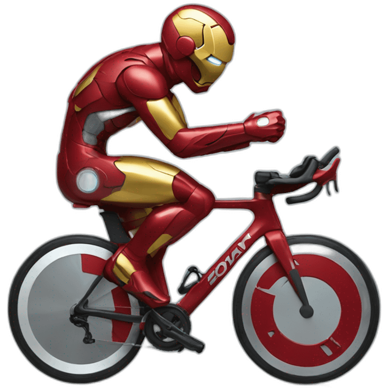 Ironman triathlon emoji