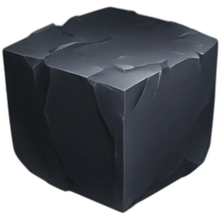 coal cube emoji