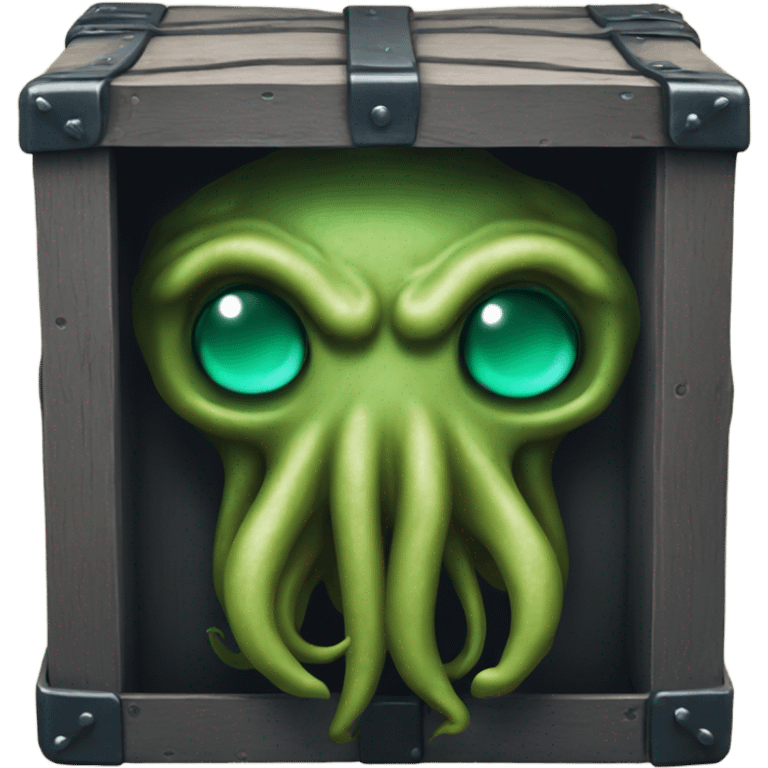 Cthulhu Box modeling emoji