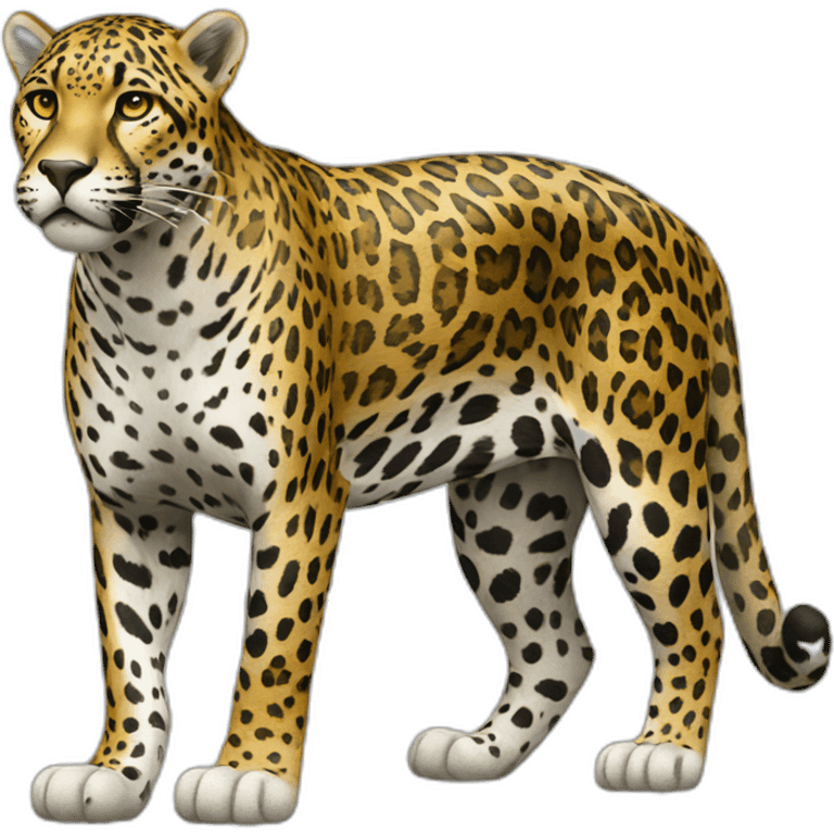 Jaguar full body emoji