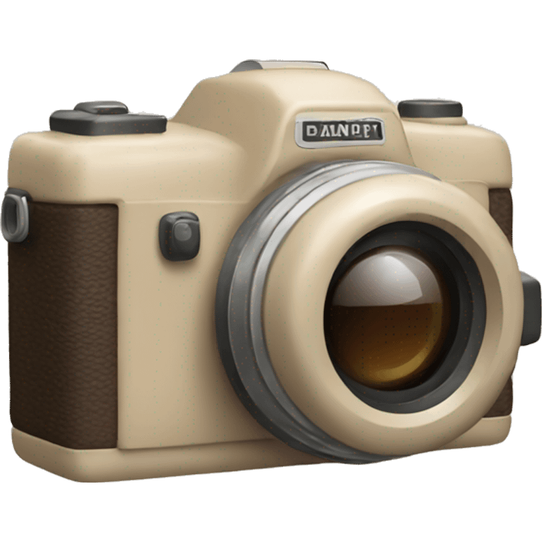 Camera beige emoji