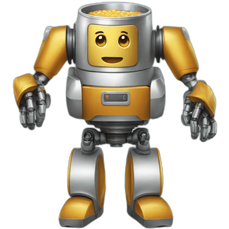 Beer robot emoji