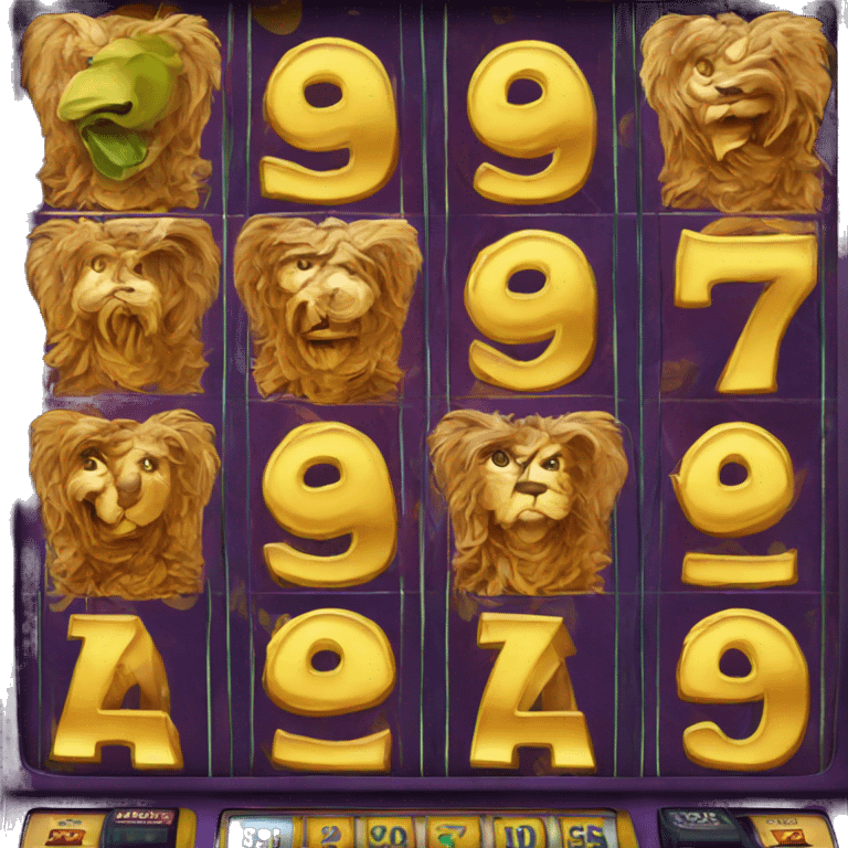 a lucky seven slot machine emoji