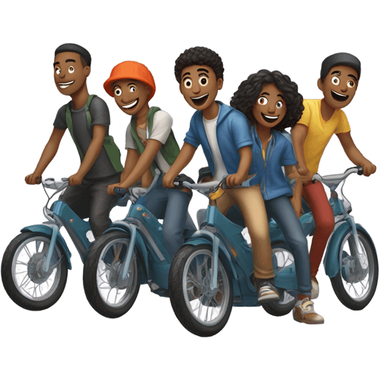 E-Bike Boyz gang  emoji