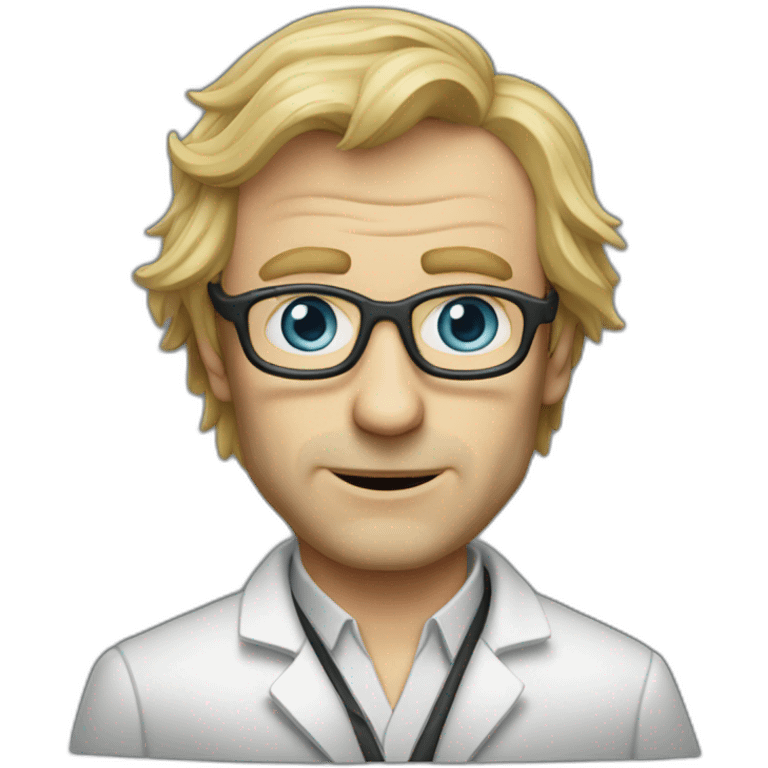 Rhys Ifans scientist emoji