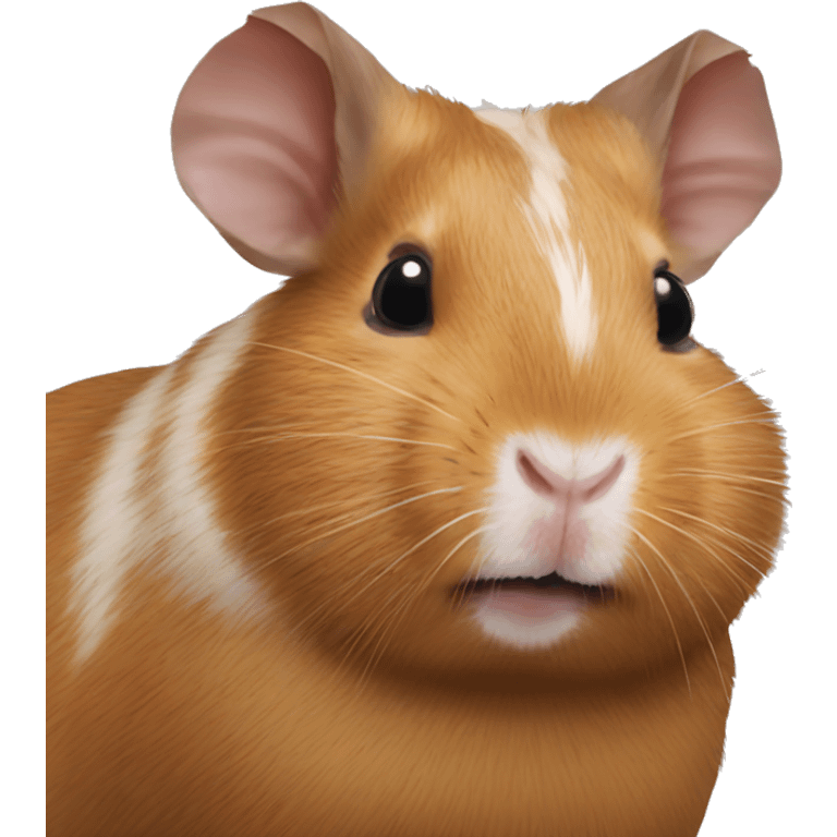 Guineapig head agouti emoji