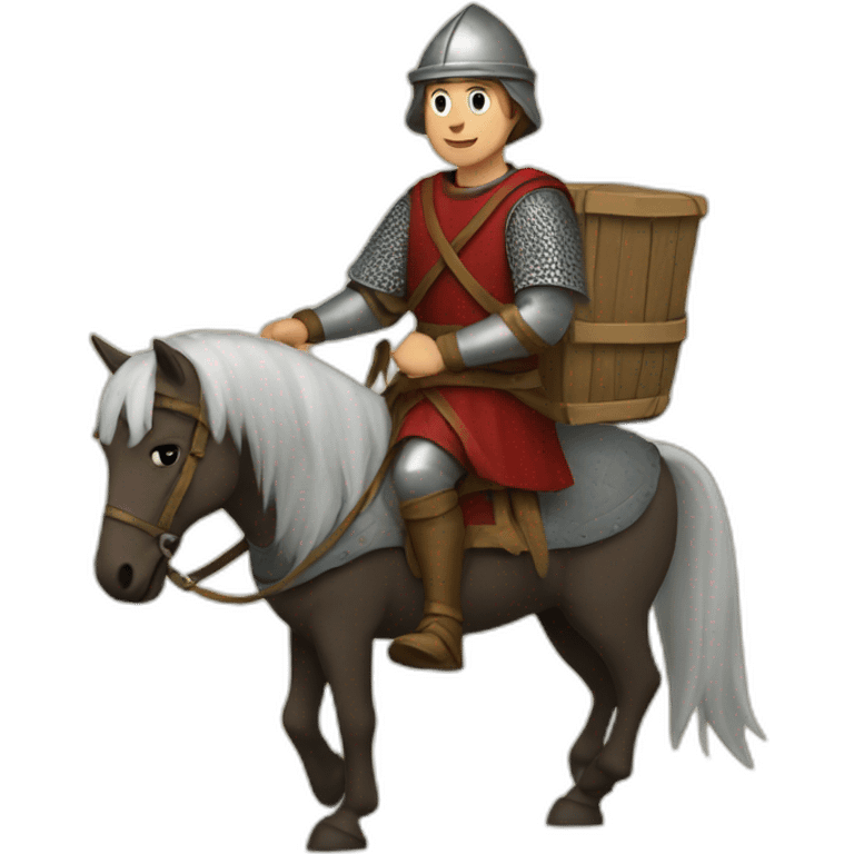 medieval courier emoji