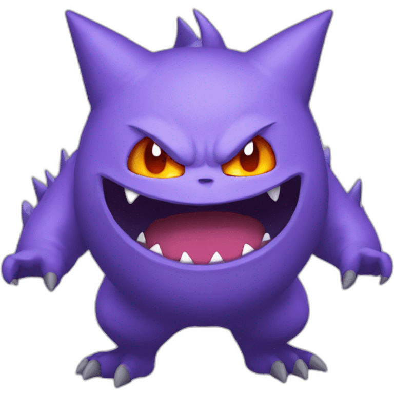 Gengar full body emoji