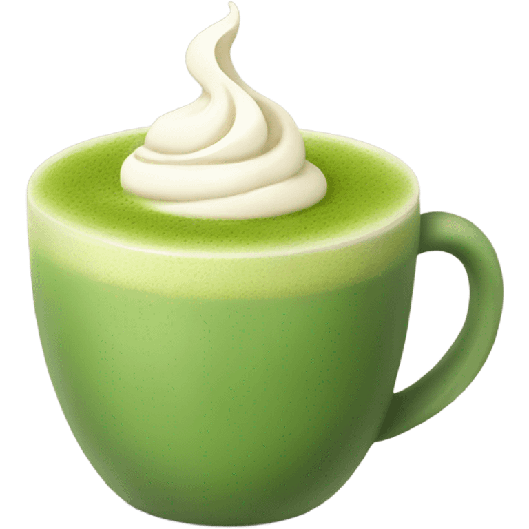 Matcha latte  emoji