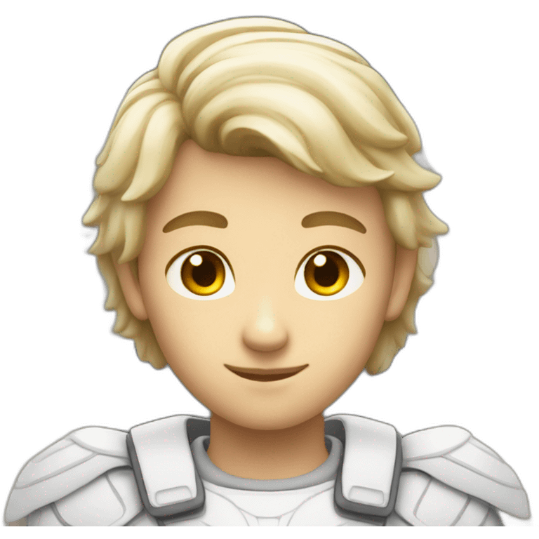 male white guardian angel emoji