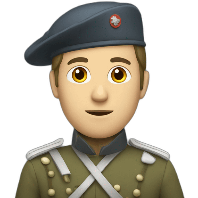 French soldier emoji