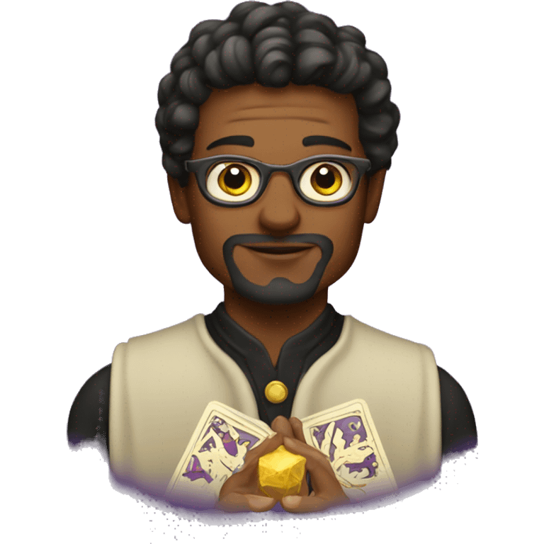 tarot male reader emoji