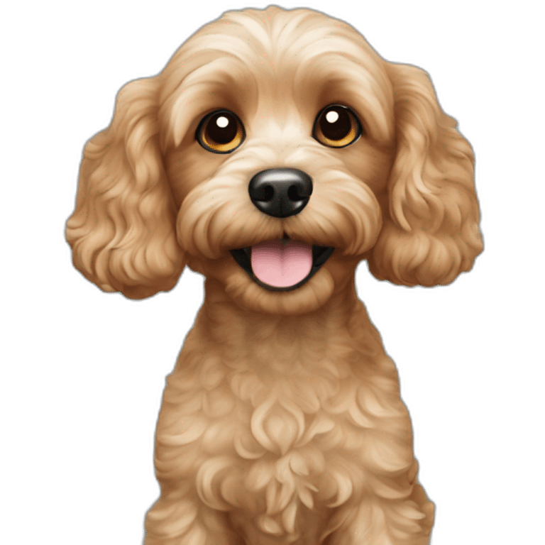 cavapoo-waving-hi emoji