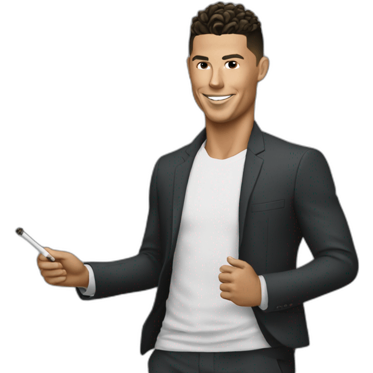 Ronaldo love smoke emoji