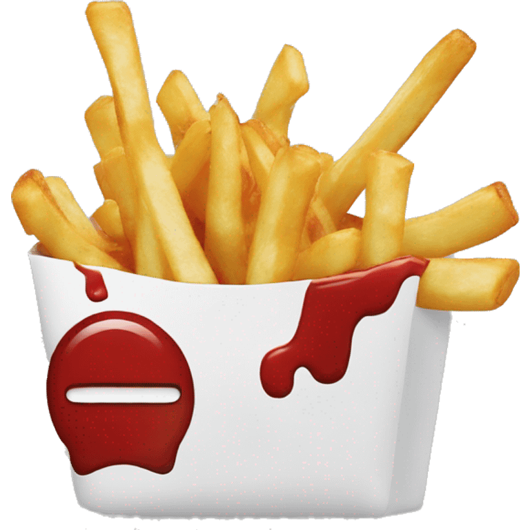 fries witsch ketchup emoji