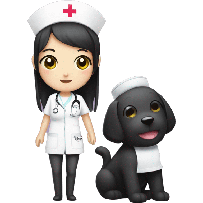 forensic nurse and cute kuromi emoji