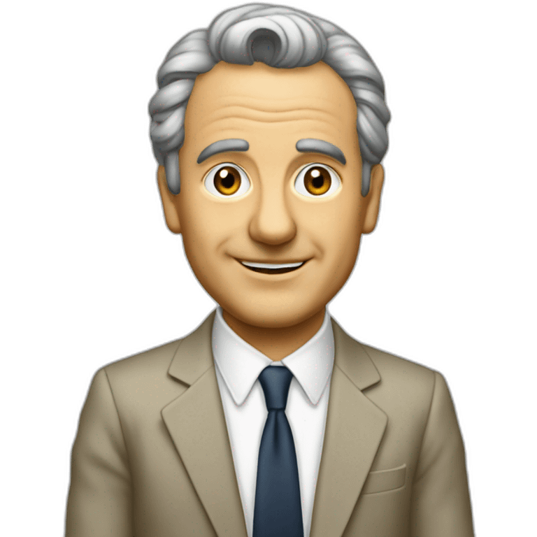 Umberto Smaila in the 1980s emoji