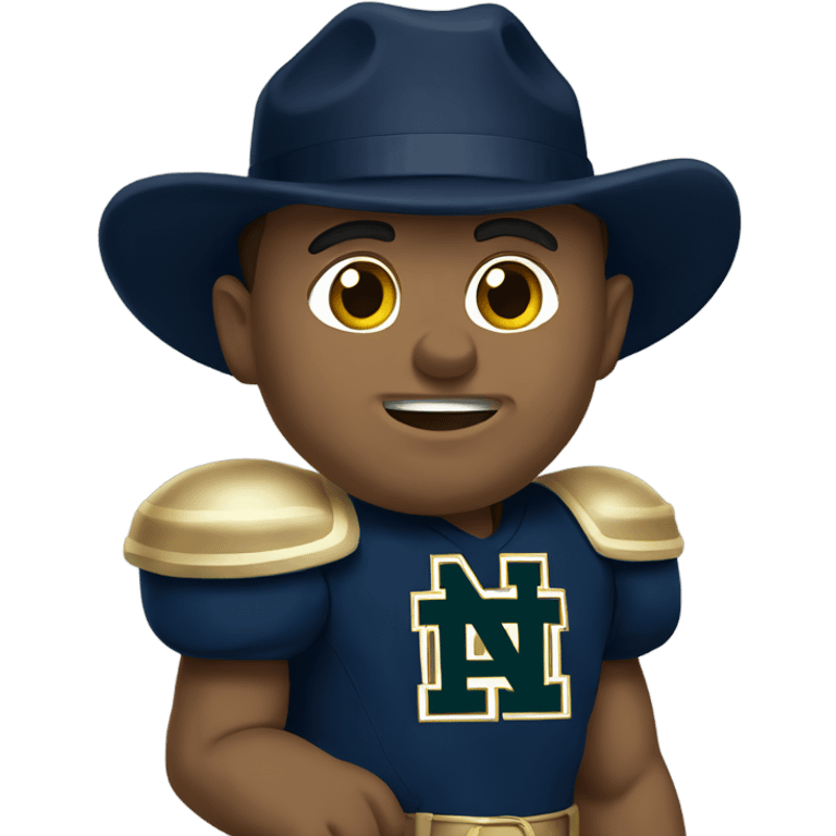 Notre dame fighting Irish emoji