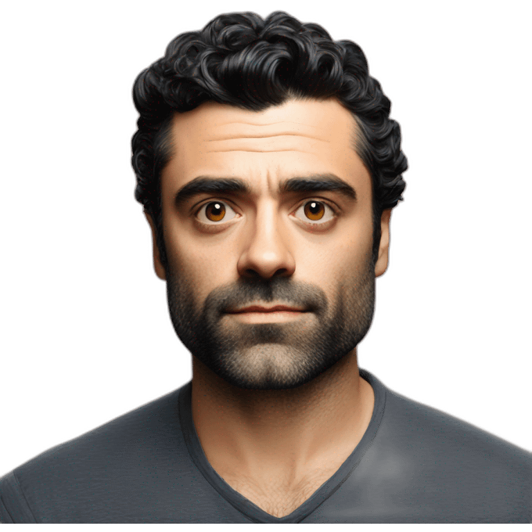 oscar isaac without a beard emoji