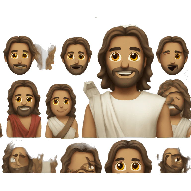 beautiful Jesus  emoji