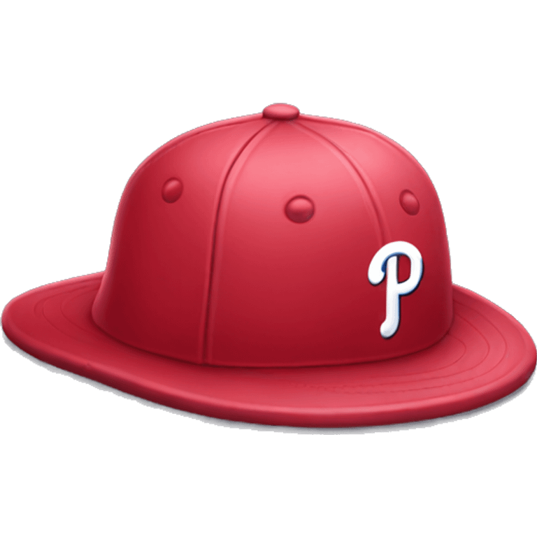 Philadelphia Phillies hat emoji