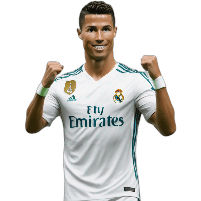 Ronaldo in real madrid emoji