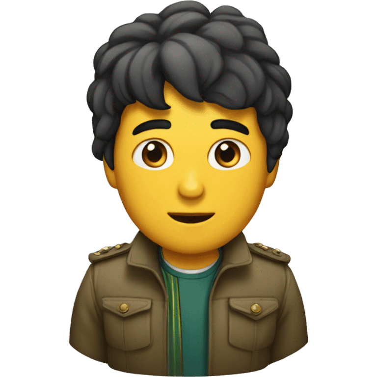 Boliviano en una película  emoji