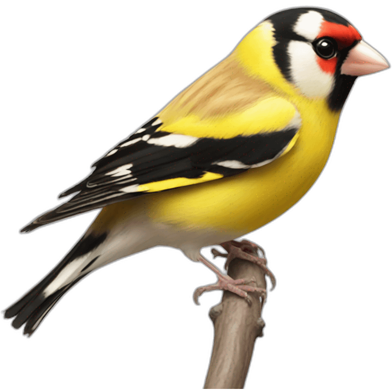 goldfinch bird emoji