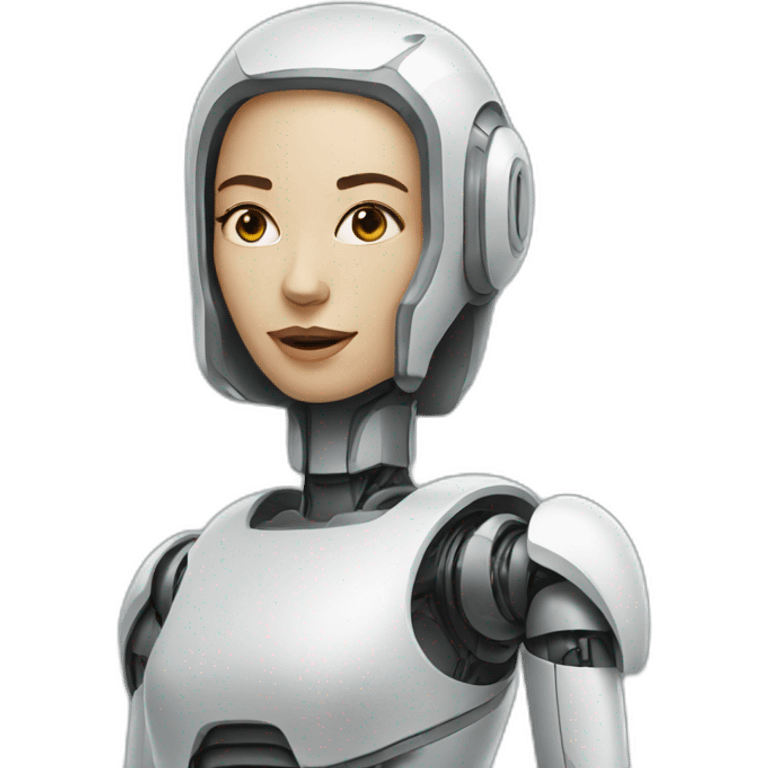 Robot + woman emoji