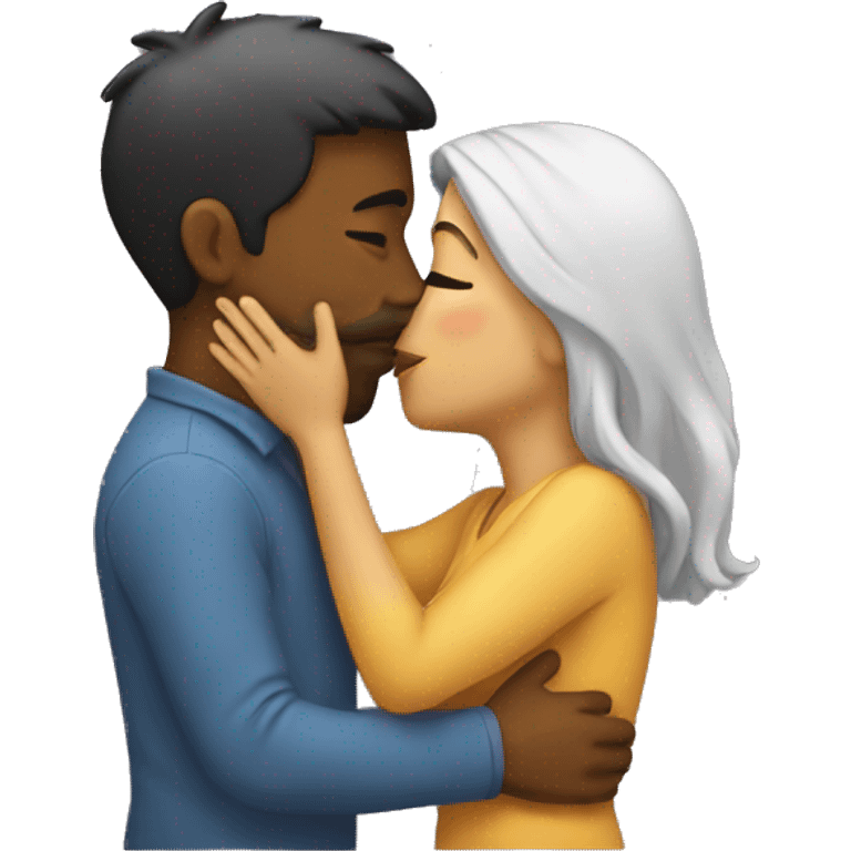 Couple kissing  emoji