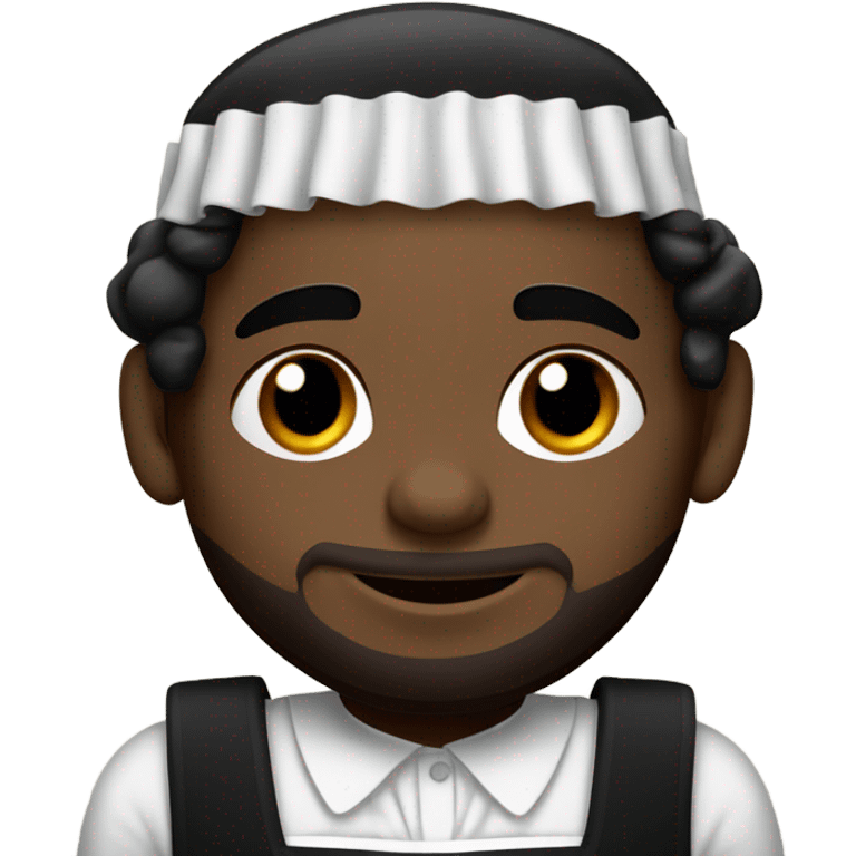 LeBron in maid outfit  emoji