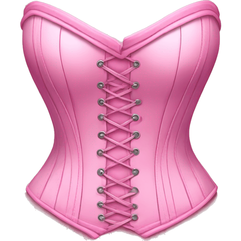 Pink corset  emoji