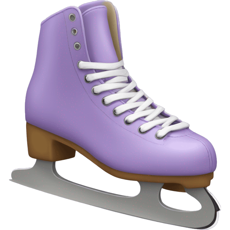 lavender figure-skates emoji